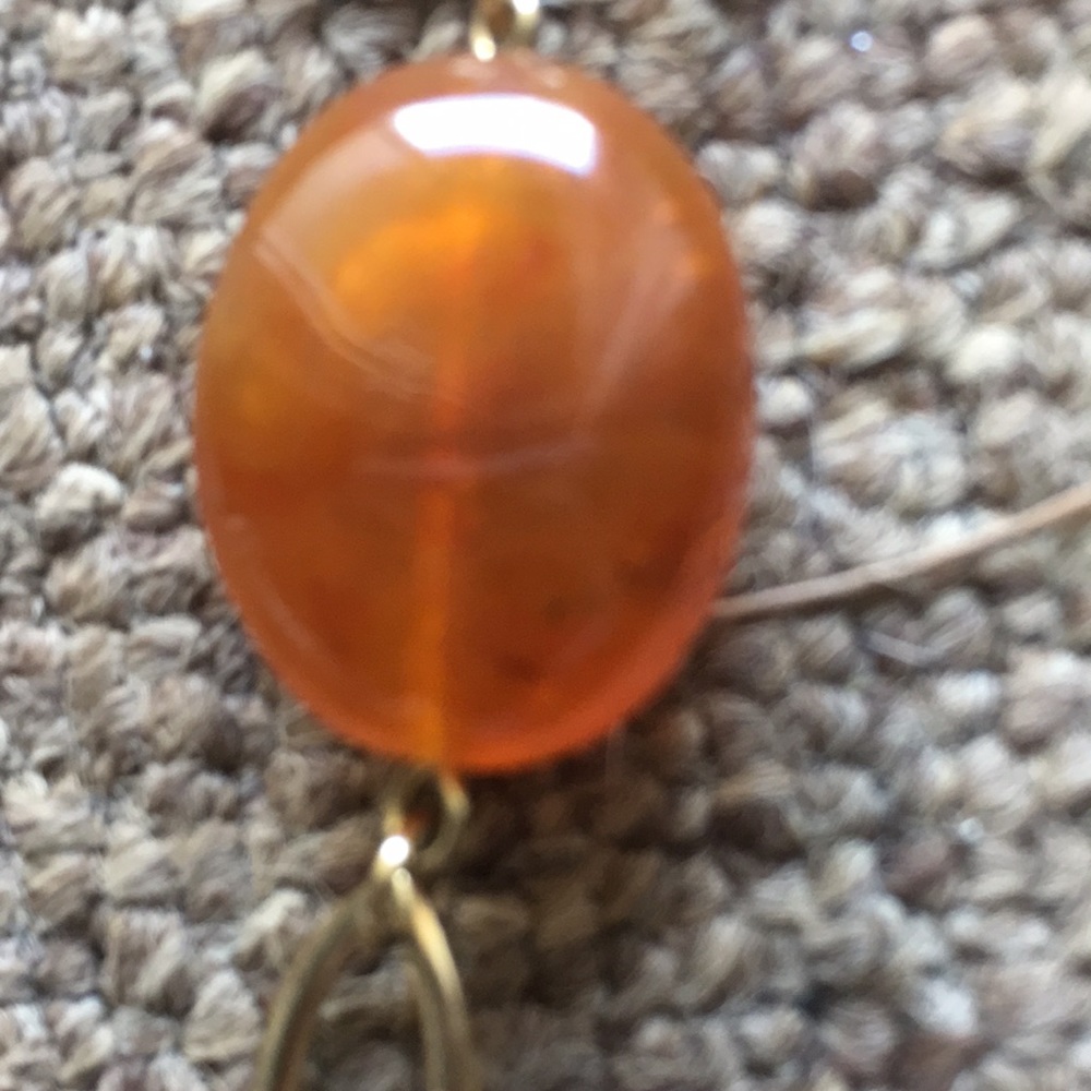VTG SWAROVSKI Created Huge BALTIC AMBER necklace. - Picture 4 of 15